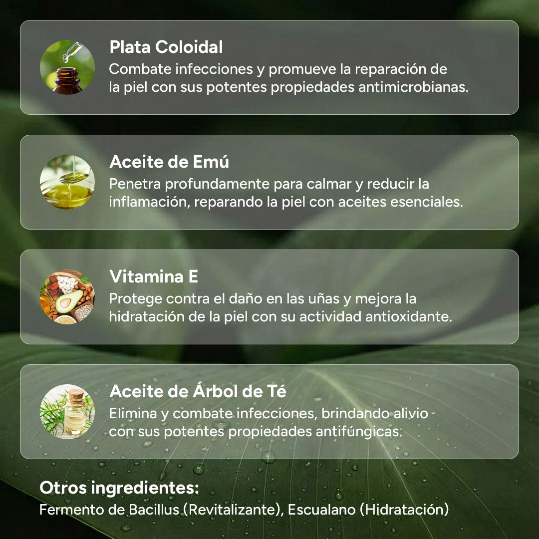 Gel para el Tratamiento de Hongos en las Uñas